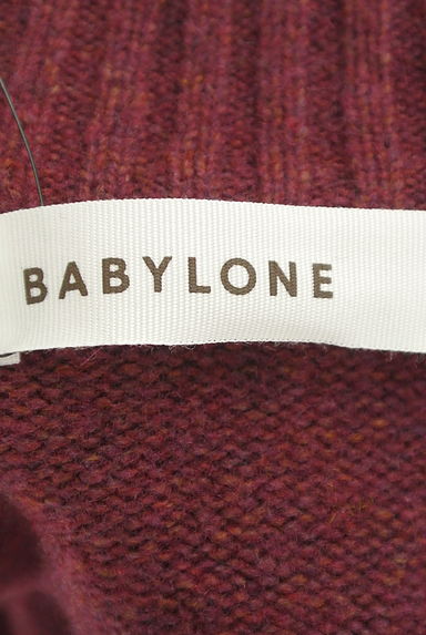 BABYLONE（バビロン）の古着「シャツドッキングハイネックニット（セーター）」大画像６へ