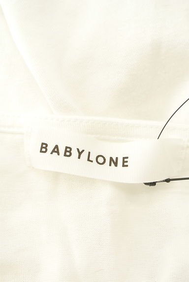 BABYLONE（バビロン）の古着「ボートネック５分袖シンプルカットソー（カットソー・プルオーバー）」大画像６へ