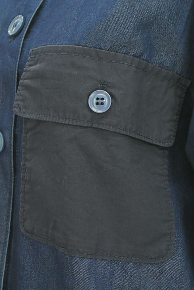 POU DOU DOU（プードゥドゥ）の古着「ポケット付きシャンブレージャケット（ジャケット）」大画像５へ