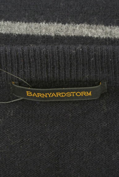 BARNYARDSTORM（バンヤードストーム）の古着「ボーダー配色リラックスニット（ニット）」大画像６へ