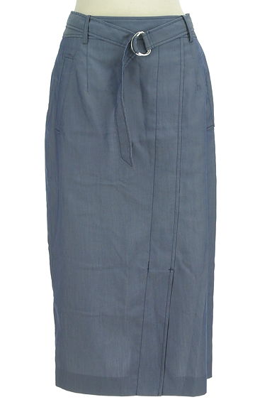 LAUTREAMONT（ロートレアモン）の古着「ベルト付きタイトスカート（ロングスカート・マキシスカート）」大画像１へ