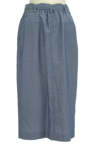 LAUTREAMONT（ロートレアモン）の古着「ベルト付きタイトスカート（ロングスカート・マキシスカート）」大画像２へ