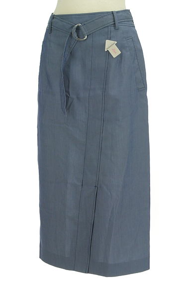 LAUTREAMONT（ロートレアモン）の古着「ベルト付きタイトスカート（ロングスカート・マキシスカート）」大画像４へ
