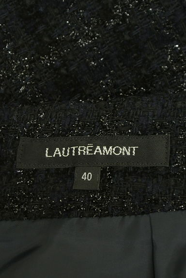 LAUTREAMONT（ロートレアモン）の古着「膝丈ツイードスカート（スカート）」大画像６へ
