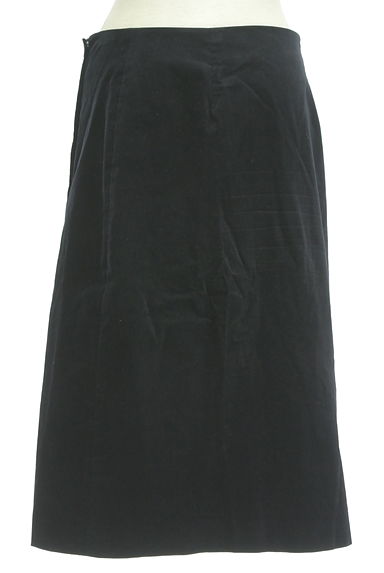 LAUTREAMONT（ロートレアモン）の古着「サイドファスナーベロア膝下丈スカート（スカート）」大画像２へ