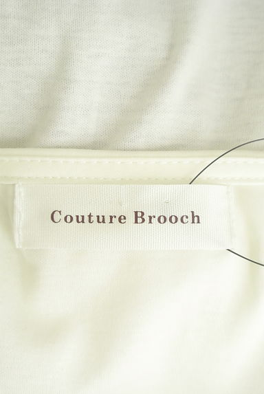 Couture Brooch（クチュールブローチ）の古着「チェック切替フレンチスリーブワンピ（ワンピース・チュニック）」大画像６へ