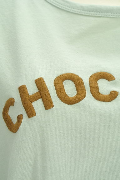SM2（サマンサモスモス）の古着「CHOCOLAT刺繍Tシャツ（Ｔシャツ）」大画像４へ
