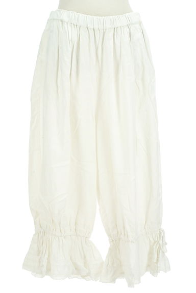 SM2（サマンサモスモス）の古着「裾レースボリュームリネン混パンツ（パンツ）」大画像１へ