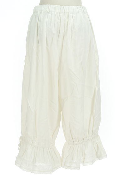 SM2（サマンサモスモス）の古着「裾レースボリュームリネン混パンツ（パンツ）」大画像２へ