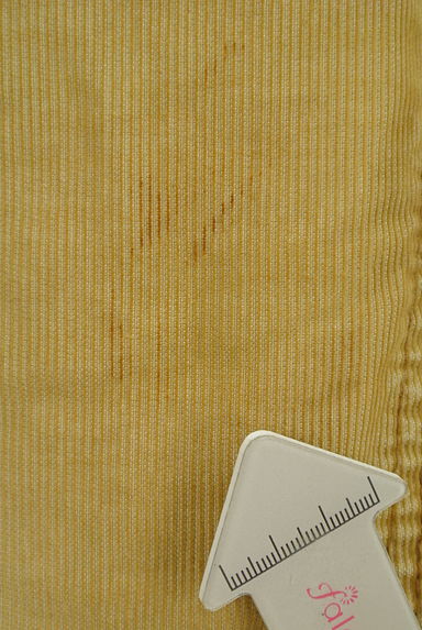CUBE SUGAR（キューブシュガー）の古着「ペイント加工コーデュロイサロペットスカート（キャミワンピース）」大画像５へ