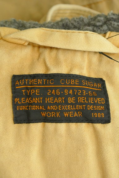 CUBE SUGAR（キューブシュガー）の古着「バックプリントミドル丈モッズコート（コート）」大画像６へ