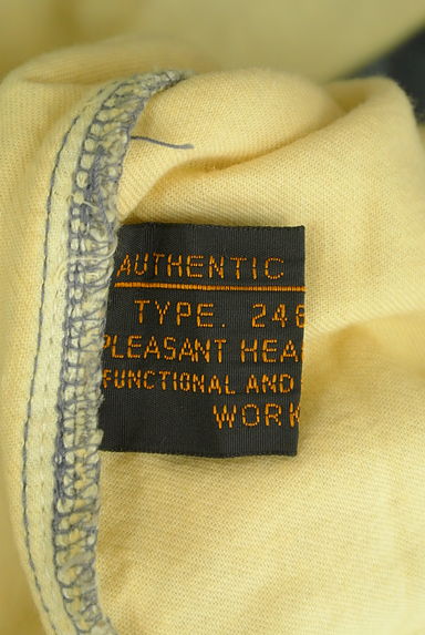 CUBE SUGAR（キューブシュガー）の古着「パッチワーク風デニムロングスカート（ロングスカート・マキシスカート）」大画像６へ