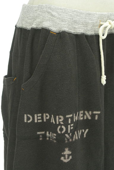 CUBE SUGAR（キューブシュガー）の古着「ロゴプリントスウェットマキシスカート（ロングスカート・マキシスカート）」大画像５へ