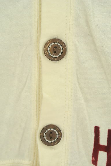 CUBE SUGAR（キューブシュガー）の古着「フロッキープリント七分袖カーディガン（カーディガン・ボレロ）」大画像５へ