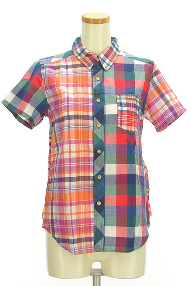 CUBE SUGAR（キューブシュガー）の古着「チェック柄シャツ（カジュアルシャツ）」大画像１へ
