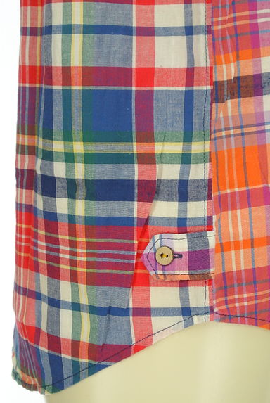 CUBE SUGAR（キューブシュガー）の古着「チェック柄シャツ（カジュアルシャツ）」大画像５へ