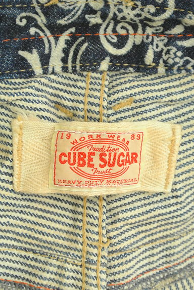 CUBE SUGAR（キューブシュガー）の古着「ヒッコリーデニムパンツ（デニムパンツ）」大画像６へ