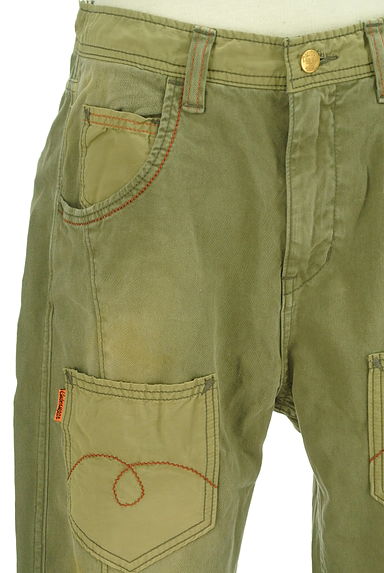 CUBE SUGAR（キューブシュガー）の古着「ステッチポケットパンツ（パンツ）」大画像４へ