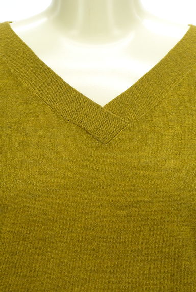 LAUTREAMONT（ロートレアモン）の古着「Ｖネックシンプルラメニット（ニット）」大画像４へ
