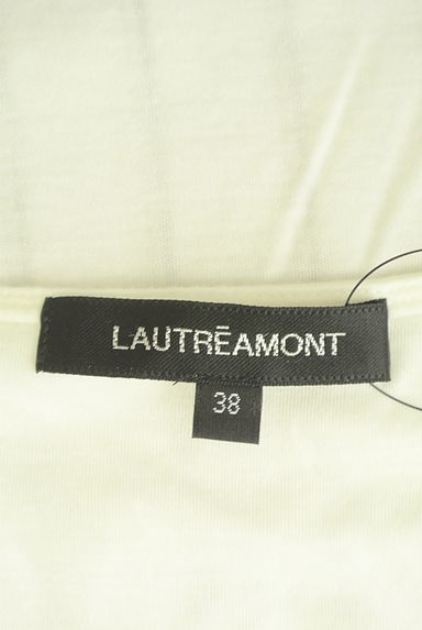 LAUTREAMONT（ロートレアモン）の古着「ストライプVネックカットソー（カットソー・プルオーバー）」大画像６へ