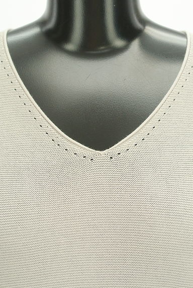 LAUTREAMONT（ロートレアモン）の古着「７分袖Vネックミドルニット（ニット）」大画像４へ