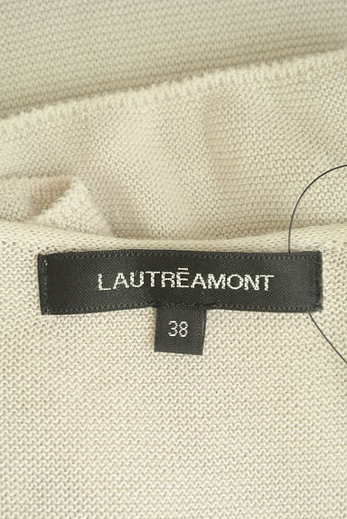 LAUTREAMONT（ロートレアモン）の古着「７分袖Vネックミドルニット（ニット）」大画像６へ