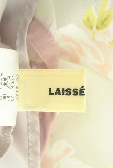 LAISSE PASSE（レッセパッセ）の古着「花柄ロングフレアワンピース（ワンピース・チュニック）」大画像６へ