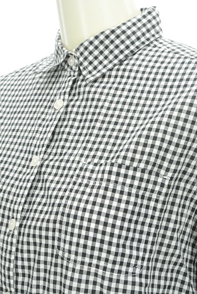 Te chichi（テチチ）の古着「七分袖ギンガムチェック柄シャツ（カジュアルシャツ）」大画像４へ