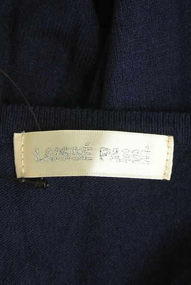 LAISSE PASSE（レッセパッセ）の古着「パール付き半袖ニット＋カーディガン（アンサンブル）」大画像６へ