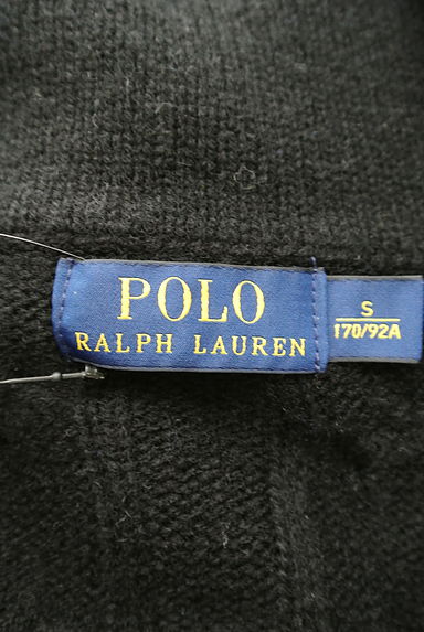 POLO RALPH LAUREN（ポロラルフローレン）の古着「襟付きケーブル編みニットカーデ（カーディガン）」大画像６へ