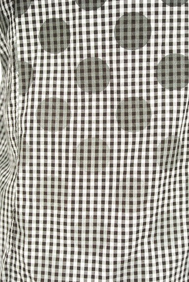 TSUMORI CHISATO（ツモリチサト）の古着「グラデーションドット×ギンガムチェックシャツ（カジュアルシャツ）」大画像５へ