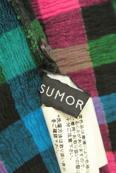 TSUMORI CHISATO（ツモリチサト）の古着「チェック柄シャツ（カジュアルシャツ）」大画像６へ