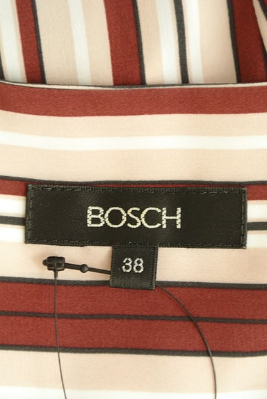 BOSCH（ボッシュ）の古着「ストライプＶネックとろみブラウス（カットソー・プルオーバー）」大画像６へ