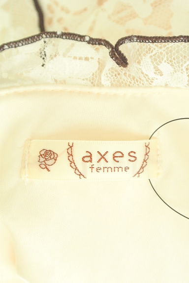 axes femme（アクシーズファム）の古着「七分袖総レースカットソー（カットソー・プルオーバー）」大画像６へ