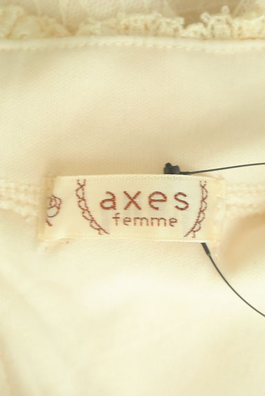 axes femme（アクシーズファム）の古着「キャンディスリーブ総レースカットソー（カットソー・プルオーバー）」大画像６へ