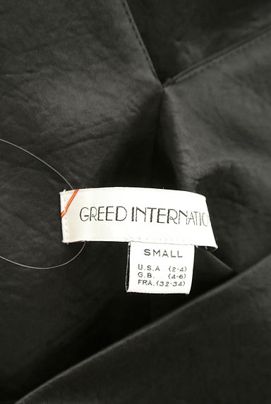 GREED INTERNATIONAL（グリードインターナショナル）の古着「Vネック光沢オールインワン（オーバーオール・サロペット）」大画像６へ