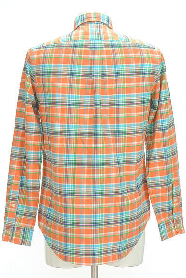 Ralph Lauren（ラルフローレン）の古着「ワンポイント刺繍チェックシャツ（カジュアルシャツ）」大画像２へ