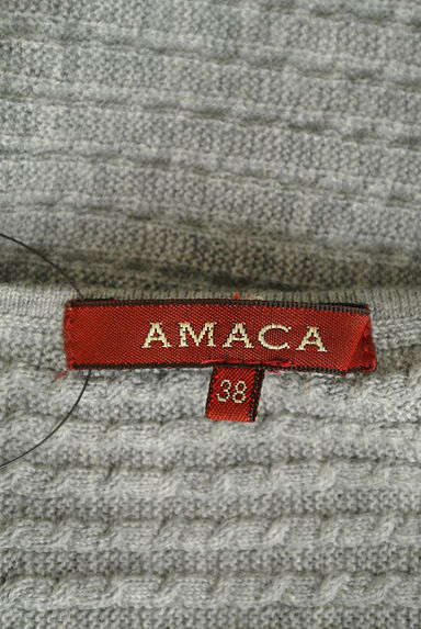 AMACA（アマカ）の古着「七分袖ニットプルオ―バー（ニット）」大画像６へ