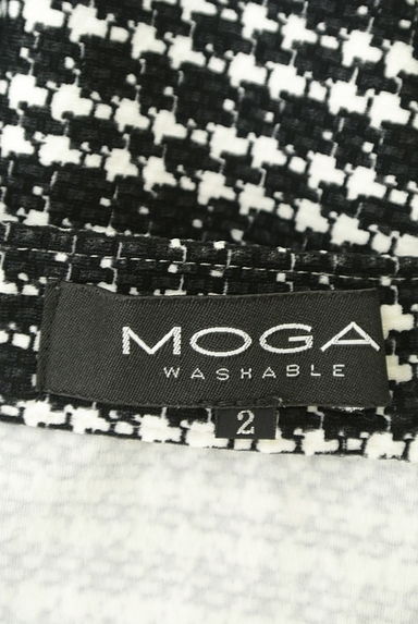 MOGA（モガ）の古着「ツイード風モノトーン膝丈ストレッチスカート（スカート）」大画像６へ