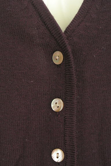 SCAPA（スキャパ）の古着「Vネックニットカーディガン（カーディガン・ボレロ）」大画像４へ