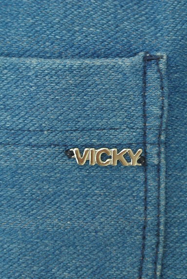 VICKY（ビッキー）の古着「ストレッチ膝上デニムスカート（スカート）」大画像６へ