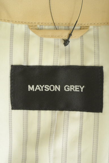 MAYSON GREY（メイソングレイ）の古着「ベーシックトレンチコート（トレンチコート）」大画像６へ