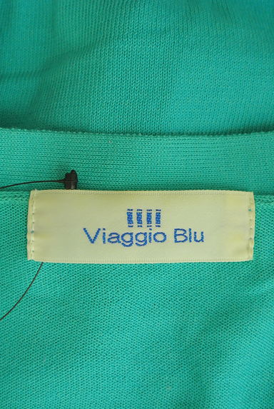 Viaggio Blu（ビアッジョブルー）の古着「カラーニットカーディガン（カーディガン・ボレロ）」大画像６へ