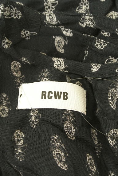 RODEO CROWNS（ロデオクラウン）の古着「ペイズリー柄バッククロスロングキャミワンピ（キャミワンピース）」大画像６へ