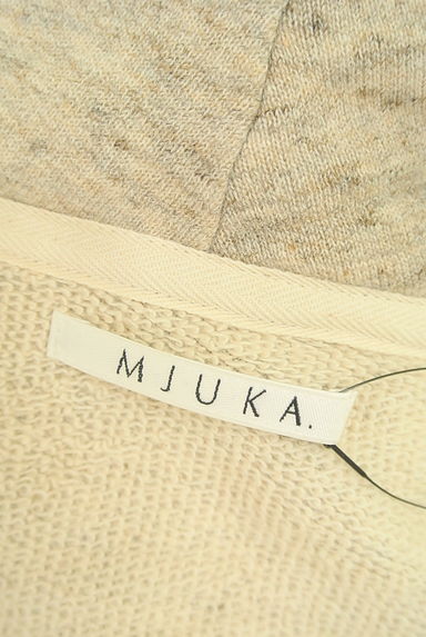 mjuka（ミューカ）の古着「フロント２ＷＡＹスウェットパーカー（スウェット・パーカー）」大画像６へ
