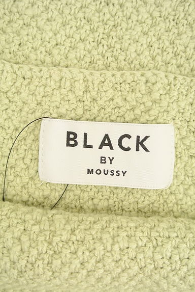 BLACK BY MOUSSY（ブラックバイマウジー）の古着「サイドスリットスクエアニットタンク（ニット）」大画像６へ