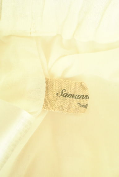 SM2（サマンサモスモス）の古着「裾レースコットンリネンワイドパンツ（パンツ）」大画像６へ
