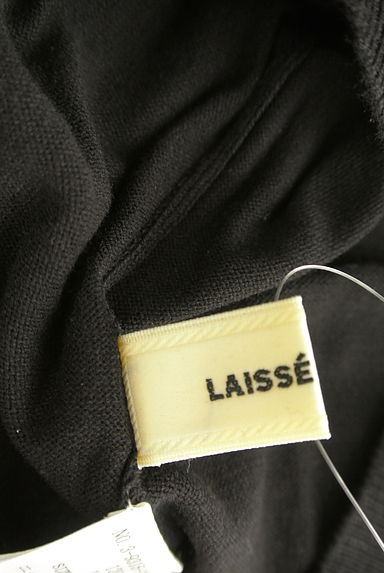 LAISSE PASSE（レッセパッセ）の古着「バックVネックレース７分袖ニット（ニット）」大画像６へ