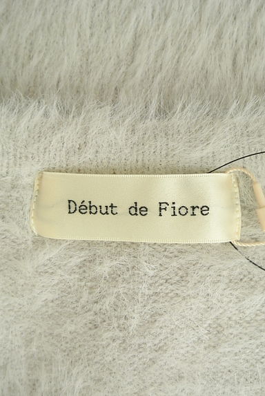 Debut de Fiore by LAISSE PASSE（デビュー・ド・フィオレ）の古着「透かしレースデザインニット（ニット）」大画像６へ