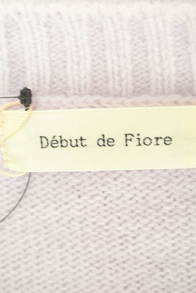 Debut de Fiore by LAISSE PASSE（デビュー・ド・フィオレ）の古着「ケーブルデザインセーター（セーター）」大画像６へ